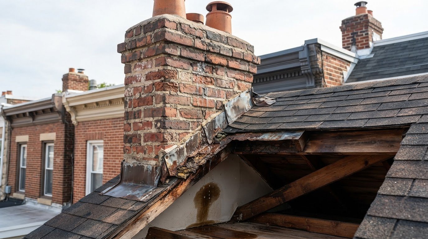 Cost of Ignoring a Chimney Leak in Philadelphia: Repair Costs