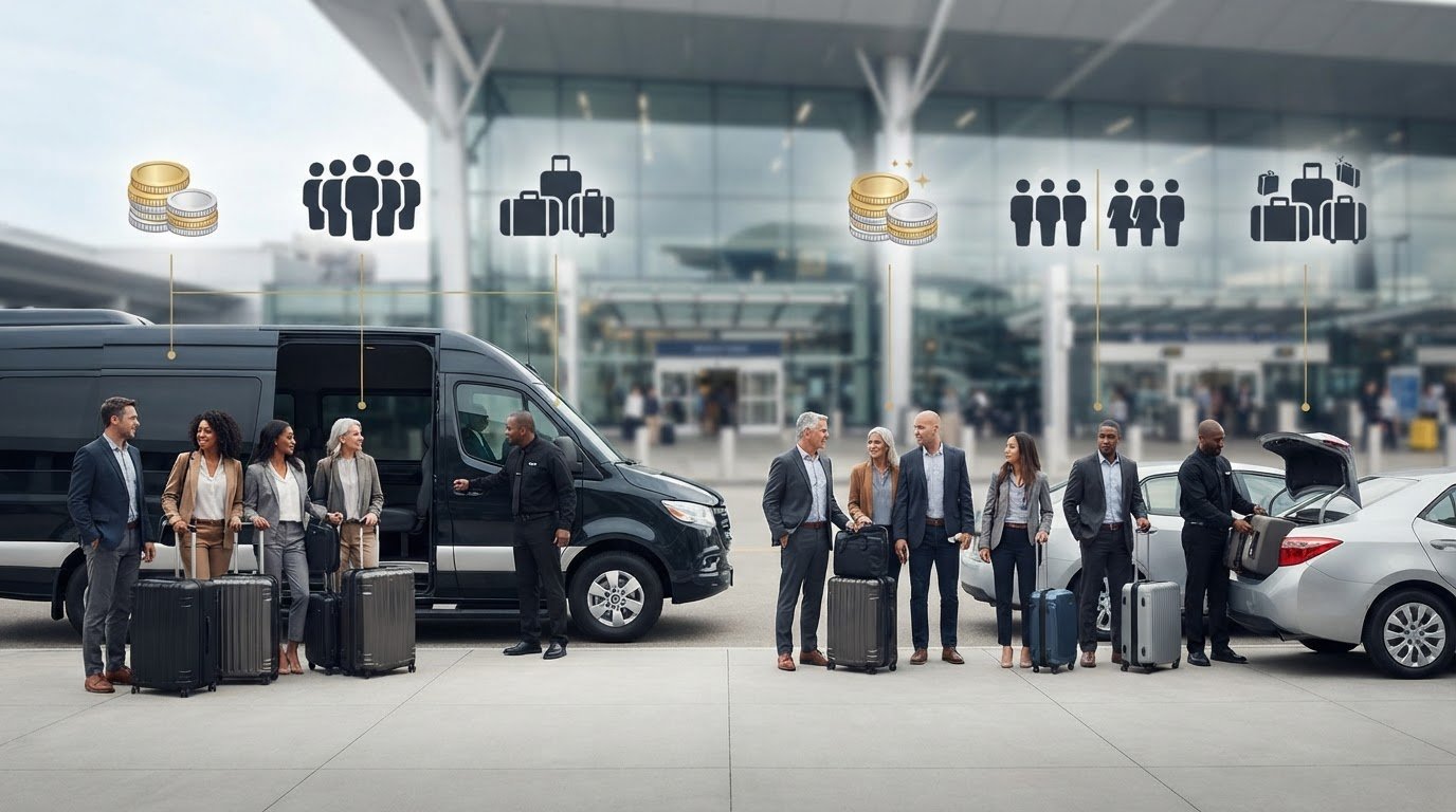 Cost of Limo vs. Uber for a Group: How to Compare the Total