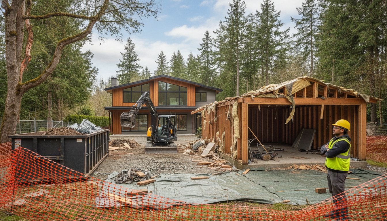 Cost to Demolish a Garage in 2026: A Complete Vancouver Island Guide