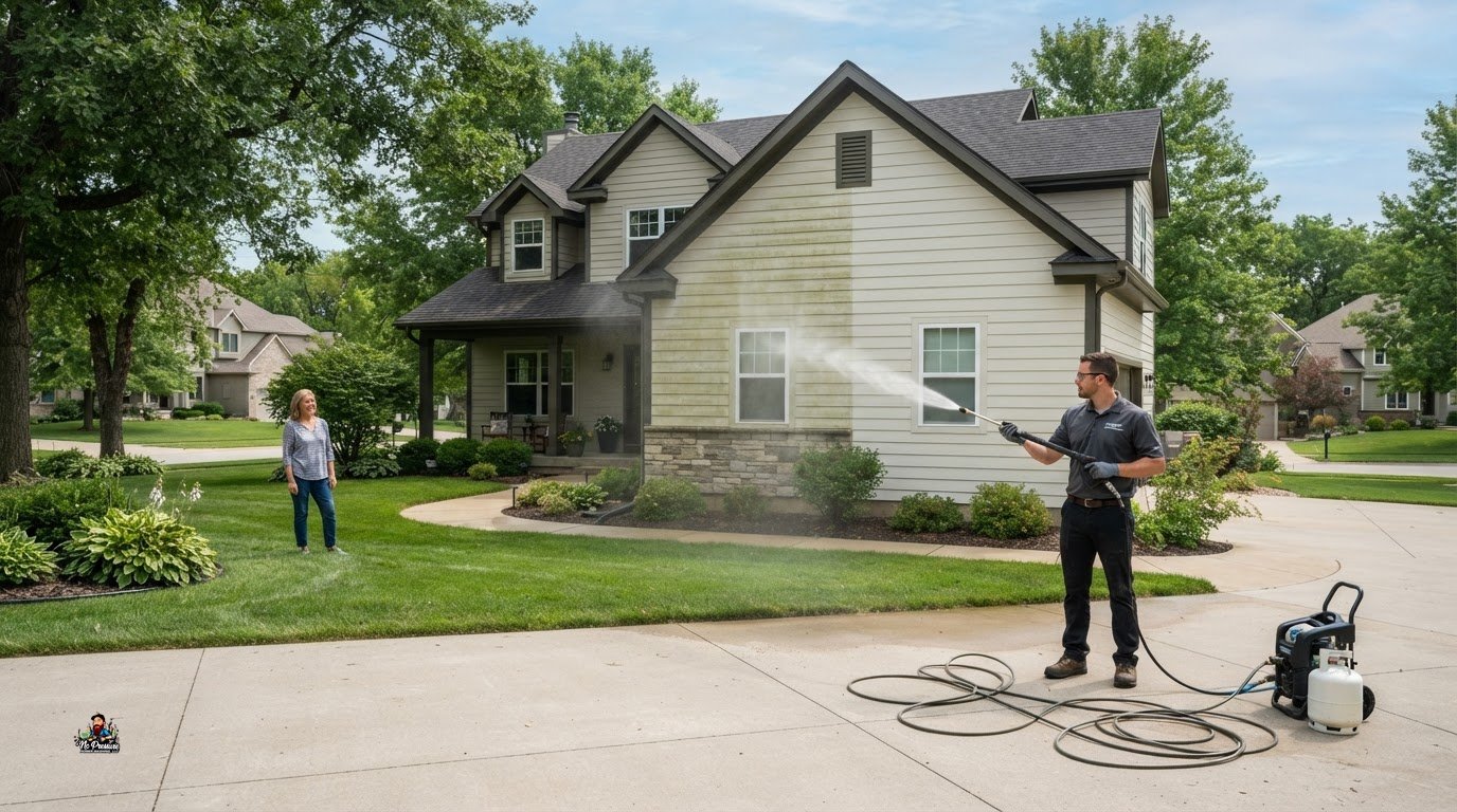 Cost to Power Wash a House in Omaha: 2026 Guide