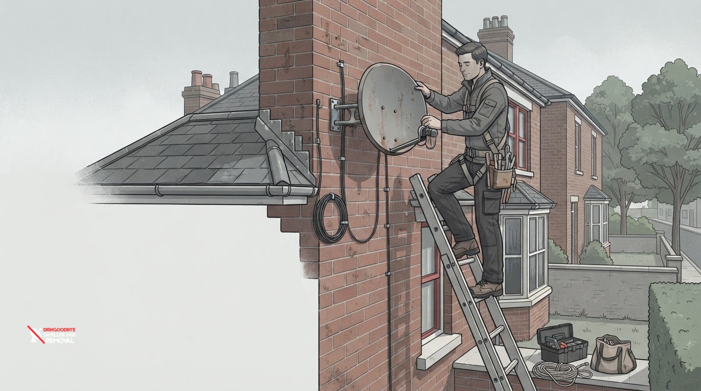 Cost to Remove an Old Satellite Dish in the UK: Prices and Options