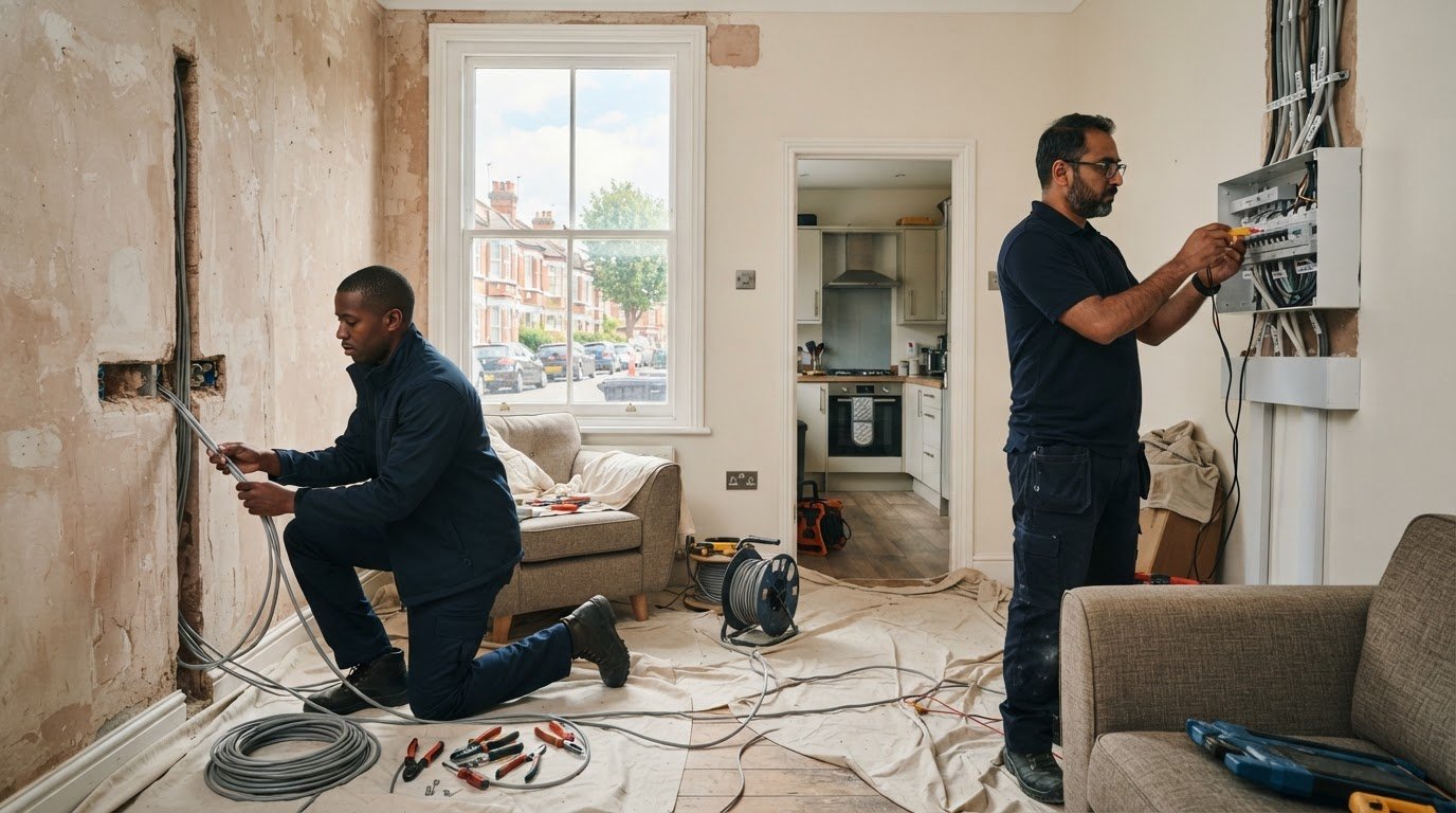 Cost to Rewire a 2 Bed House Luton: Complete 2026 Price and Planning Guide