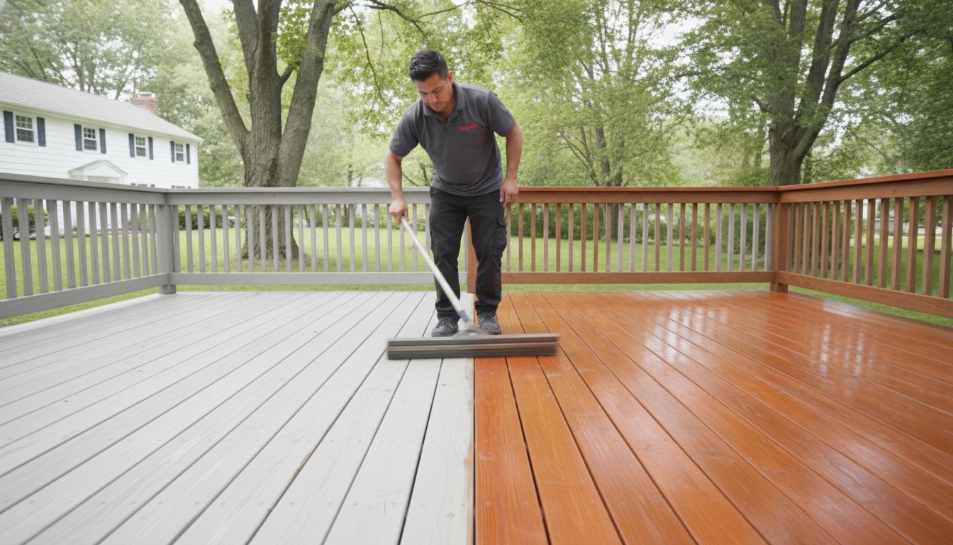 Cost to Stain a Deck in NJ: 2026 Price Guide & Local Factors