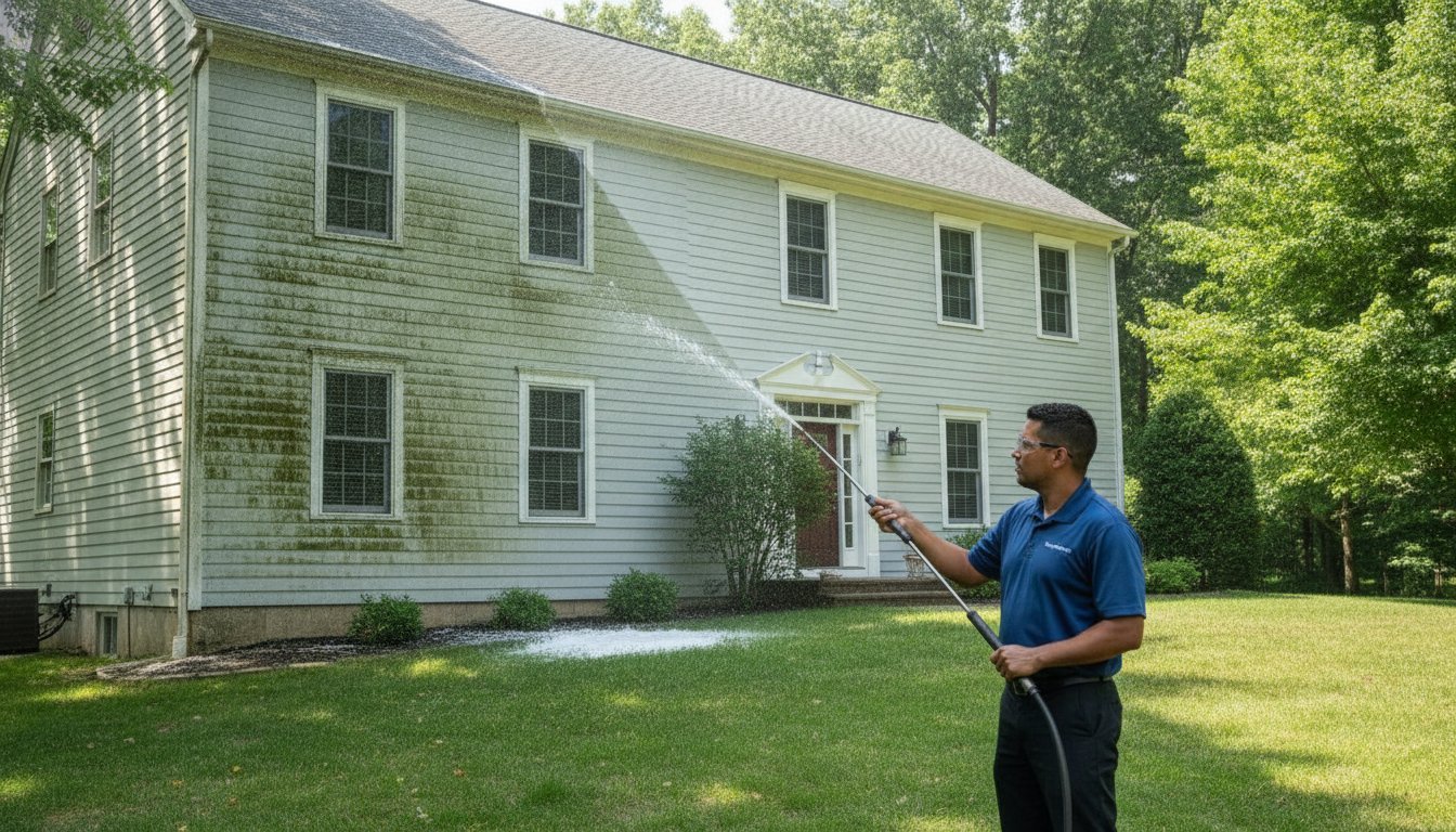 Cost to Wash Vinyl Siding in Bucks County: 2026 Homeowner’s Pricing Guide