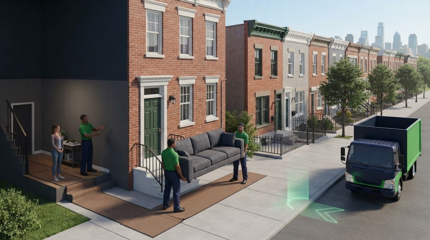 Couch Removal Near Me: Get a Heavy Sofa Hauled Away in Philadelphia