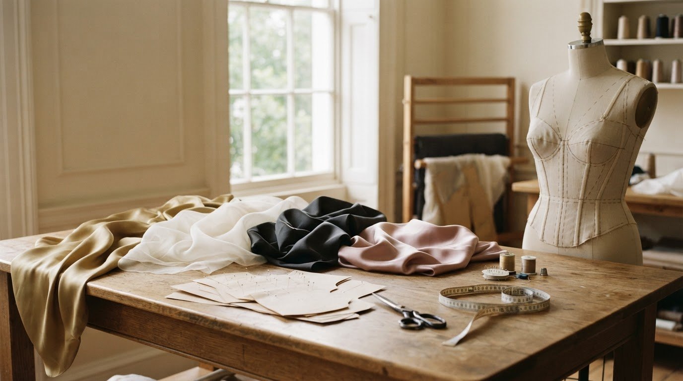 Couture Silk: A Guide to Structure, Drape and Finish