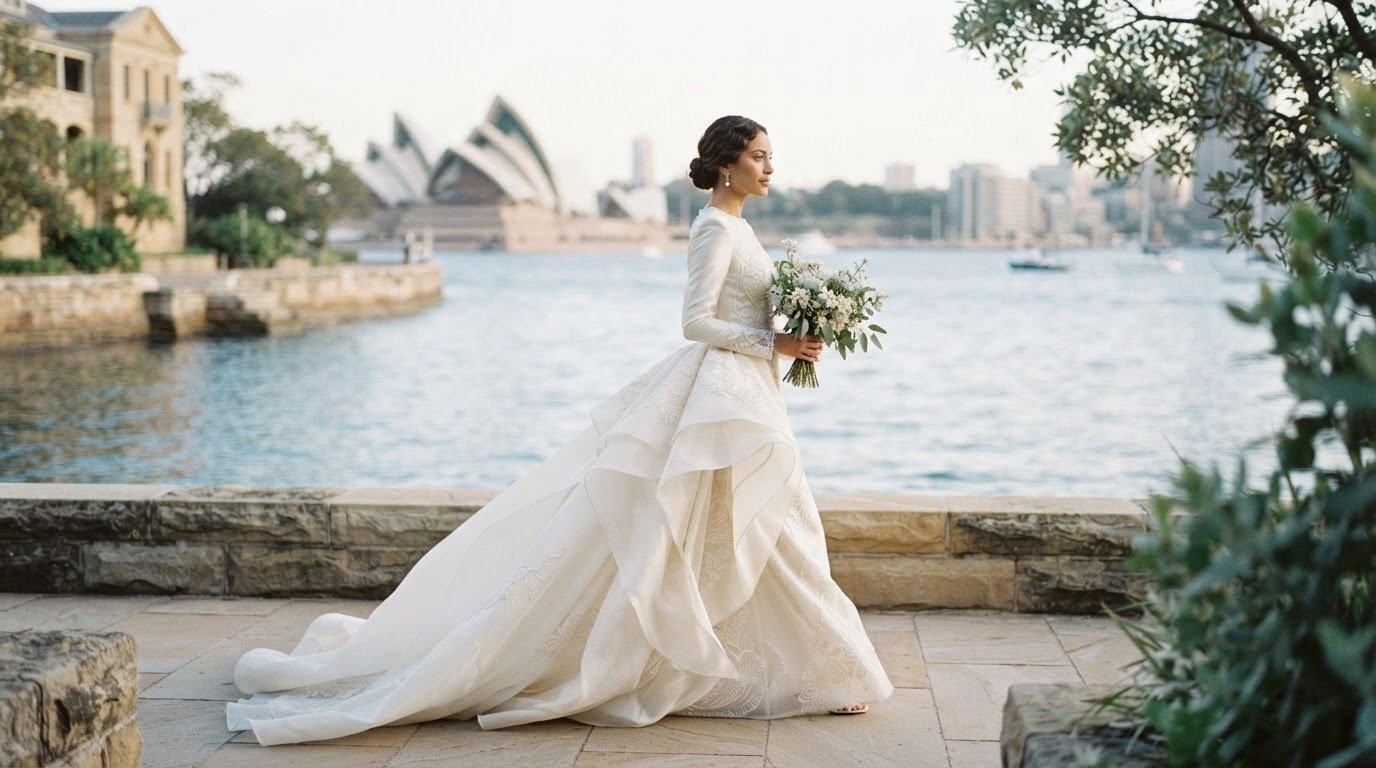 Couture Wedding Dresses in Sydney: Pre-Wedding Photoshoot Ideas