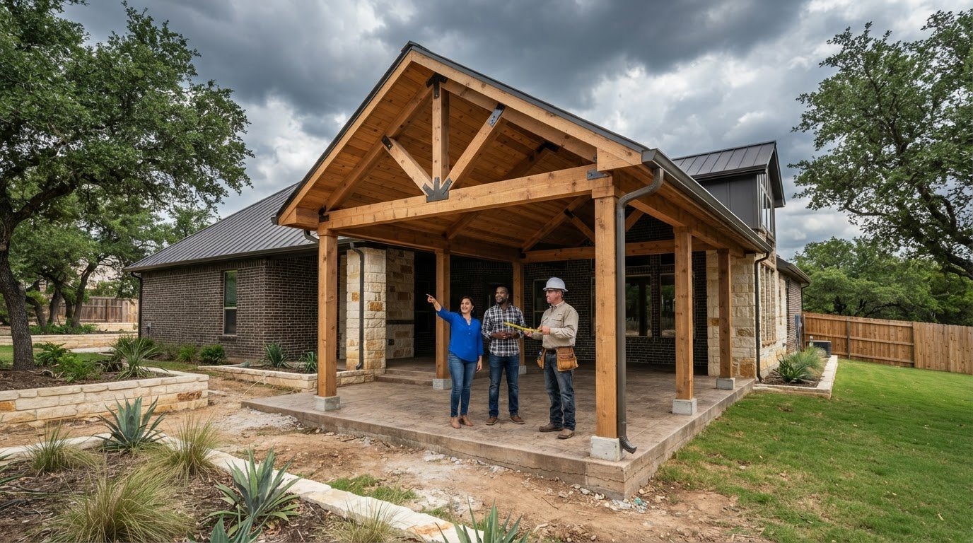 Covered Patio Construction: The Texas Homeowner’s Structural Guide (2026)