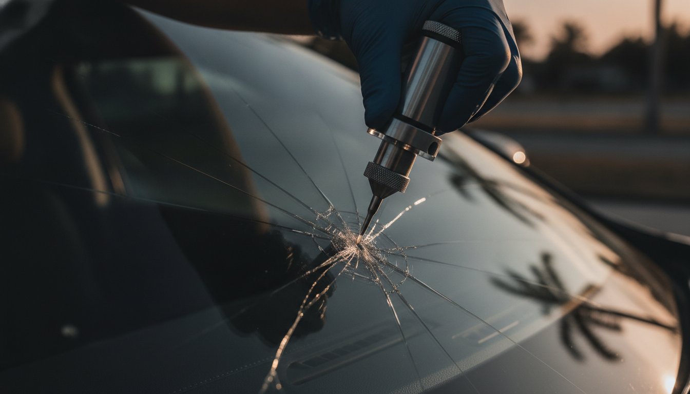 Cracked Windshield Repair Florida: The Professional 2026 Safety Guide