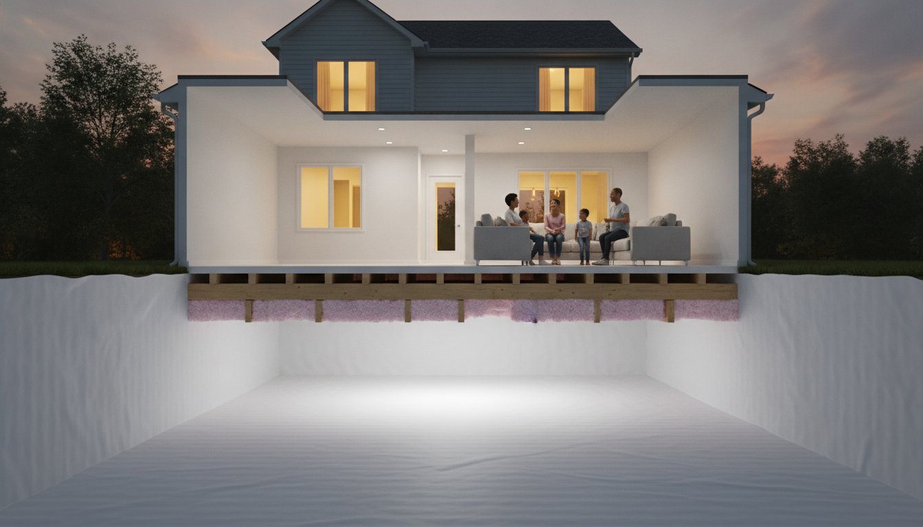Crawl Space Insulation Contractors in NC: A Homeowner’s Guide to Comfort