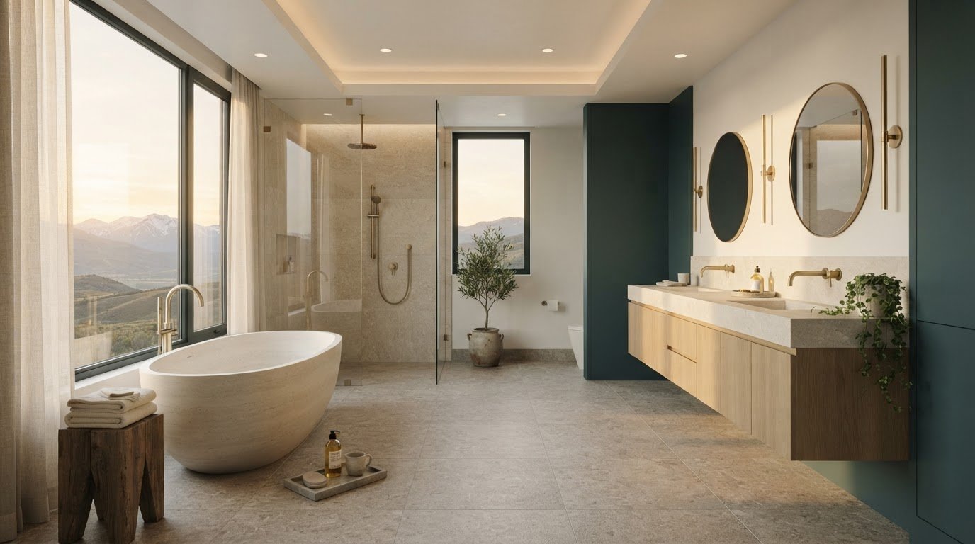 Creating a Spa-Like Master Bathroom: A Design Guide