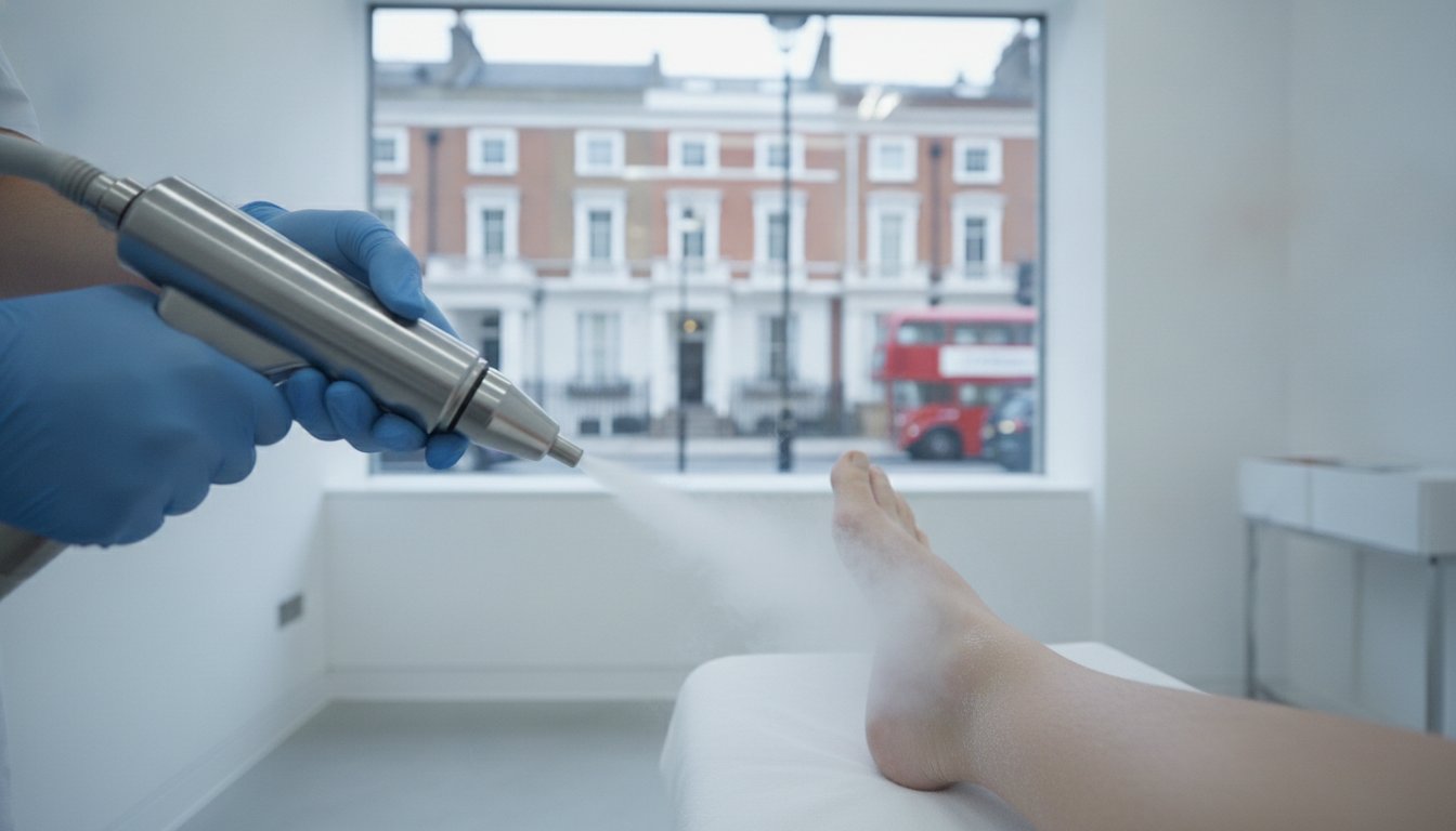 Cryotherapy for Verruca Removal London: Clinical Guide
