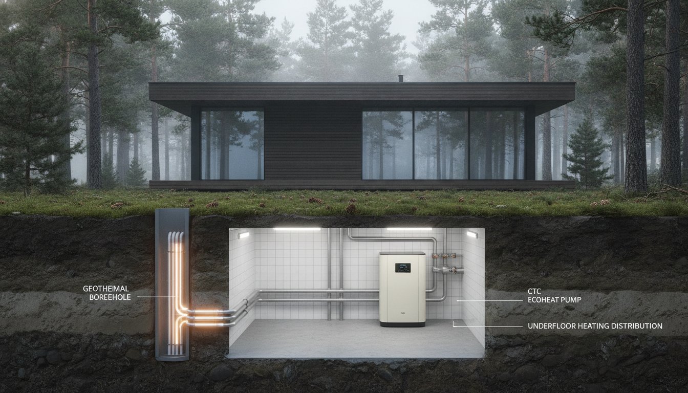CTC zemes siltumsūknis: Pilnīgs ceļvedis maksimālai energoefektivitātei 2026. gadā