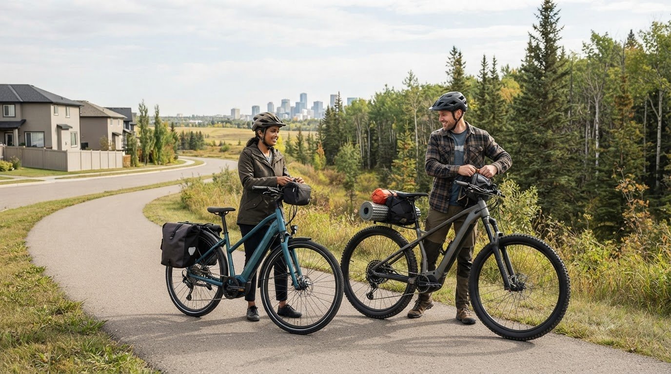 Cube Kathmandu Hybrid vs. Trek Powerfly: Which E-Bike Suits Commuting and Touring?