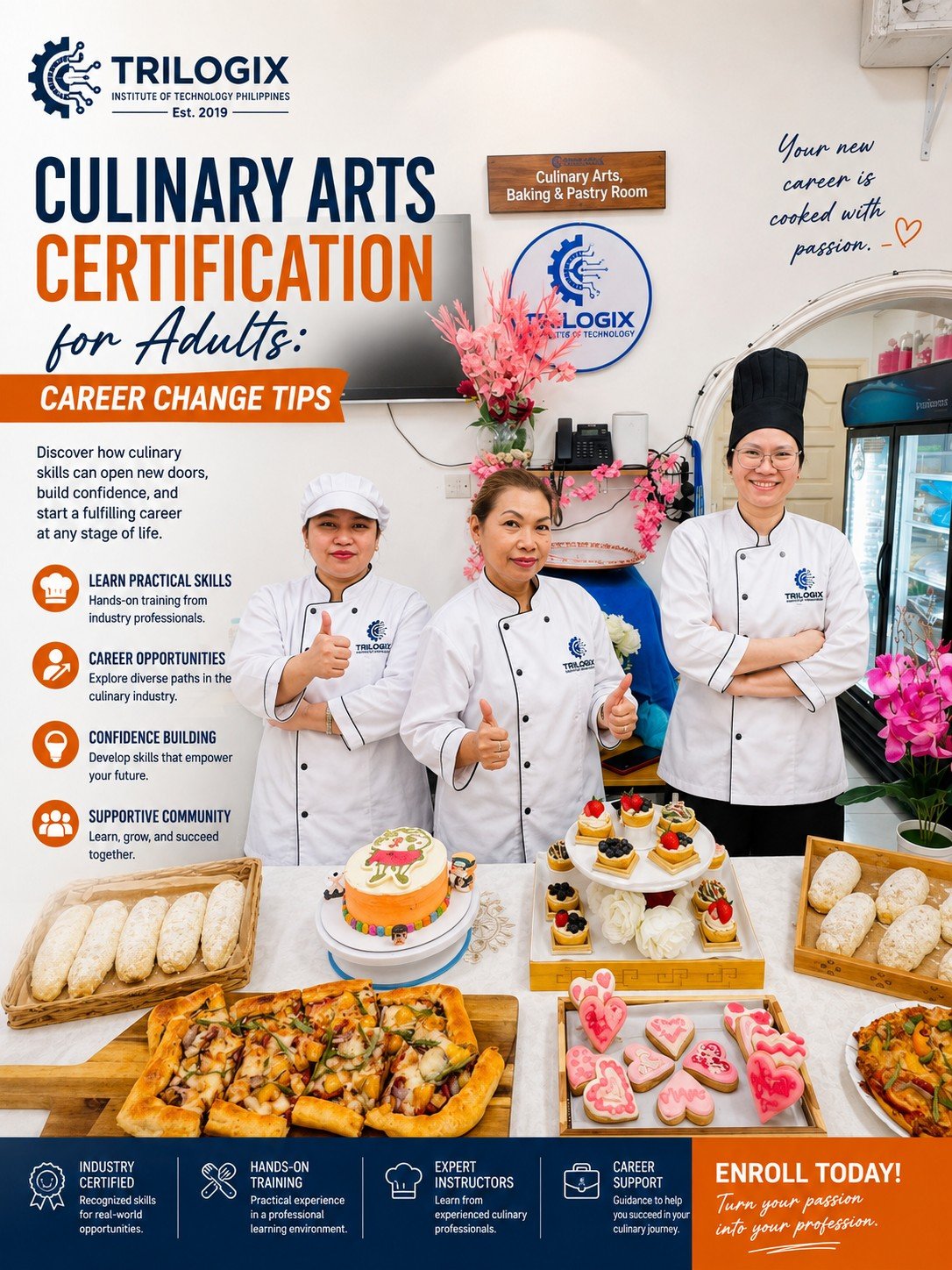 Culinary Arts Certification for Adults: Career Change Tips