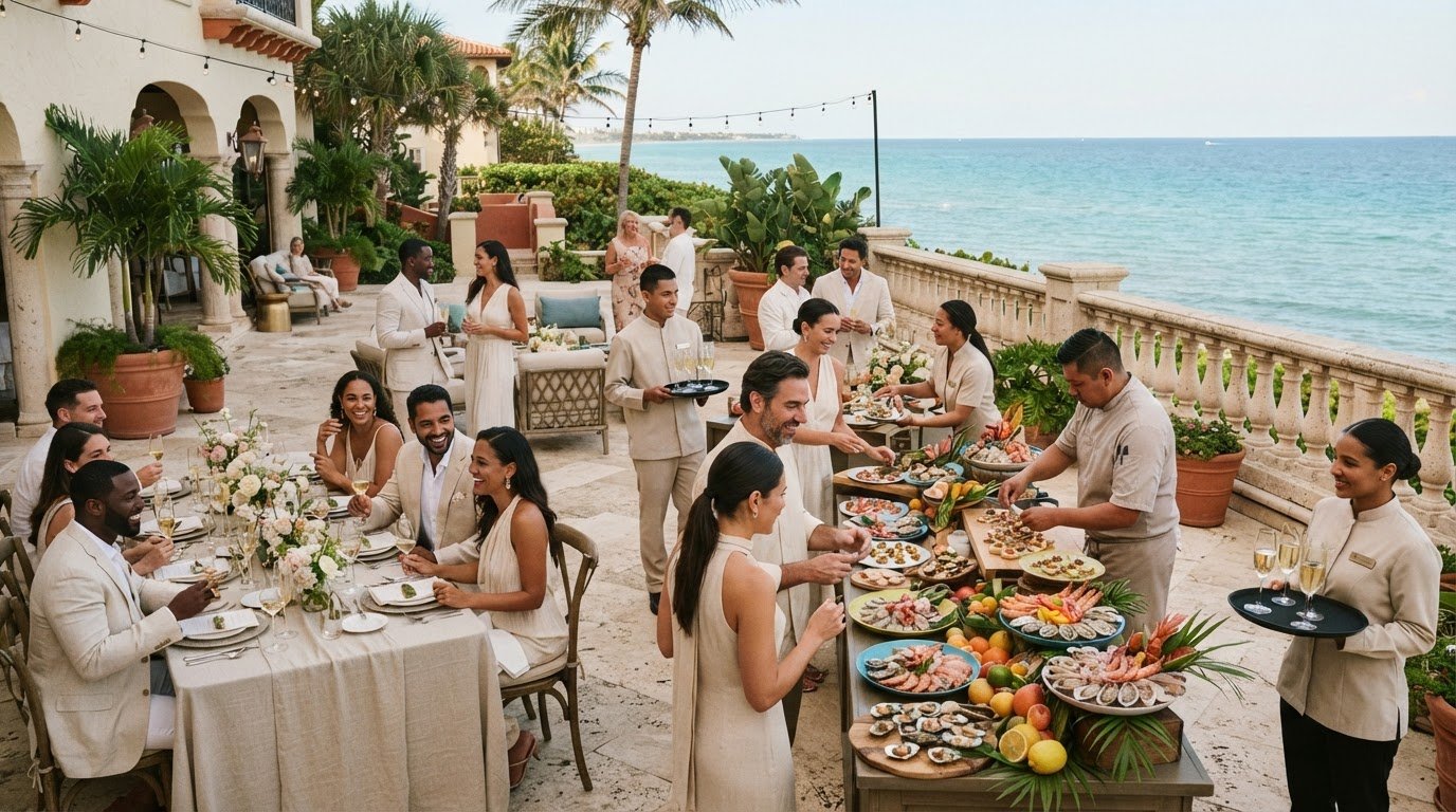 Curated Culinary Experiences in Palm Beach: A Guide to Thoughtful Event Dining