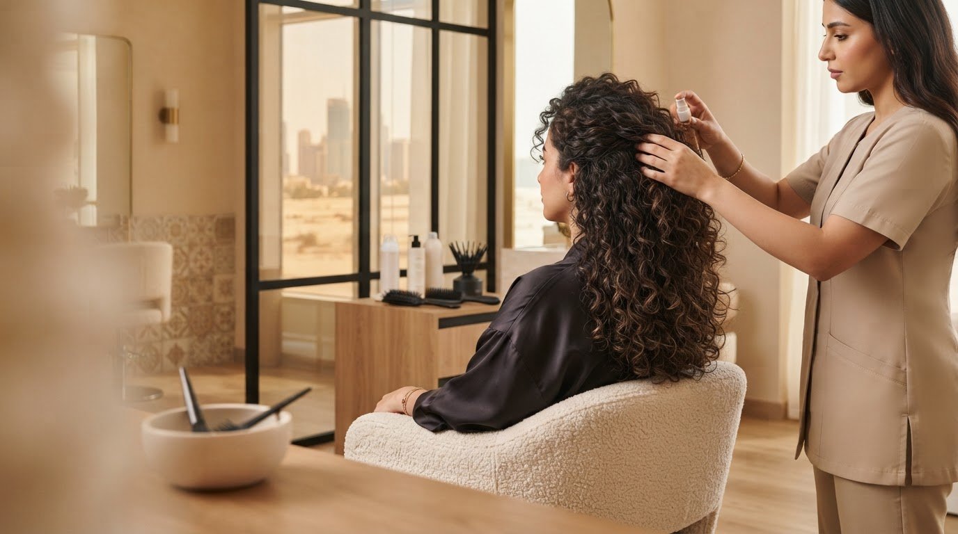 Curly Hair Routine for Humid Weather in Dubai
