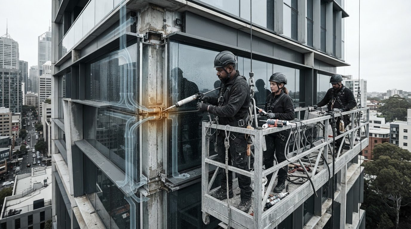Curtain Wall Injection: Diagnosing and Repairing Water Ingress in 2026