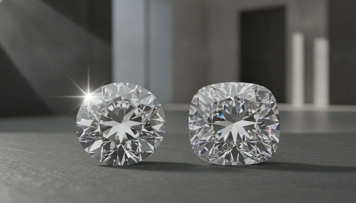 Cushion Cut Diamond vs. Round: Which Shape Offers the Best Value in 2026?