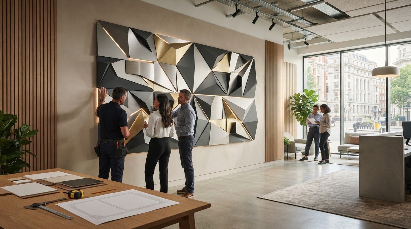 Custom 3D Logo for Office Wall: Design, Materials and Installation