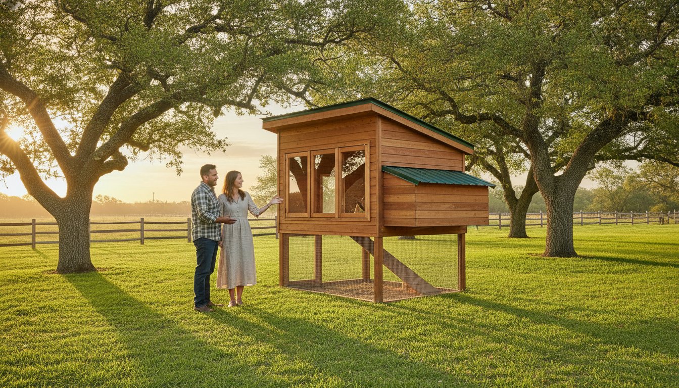 Custom Built Chicken Coops Texas: Handcrafted Quality for Your Flock (2026)
