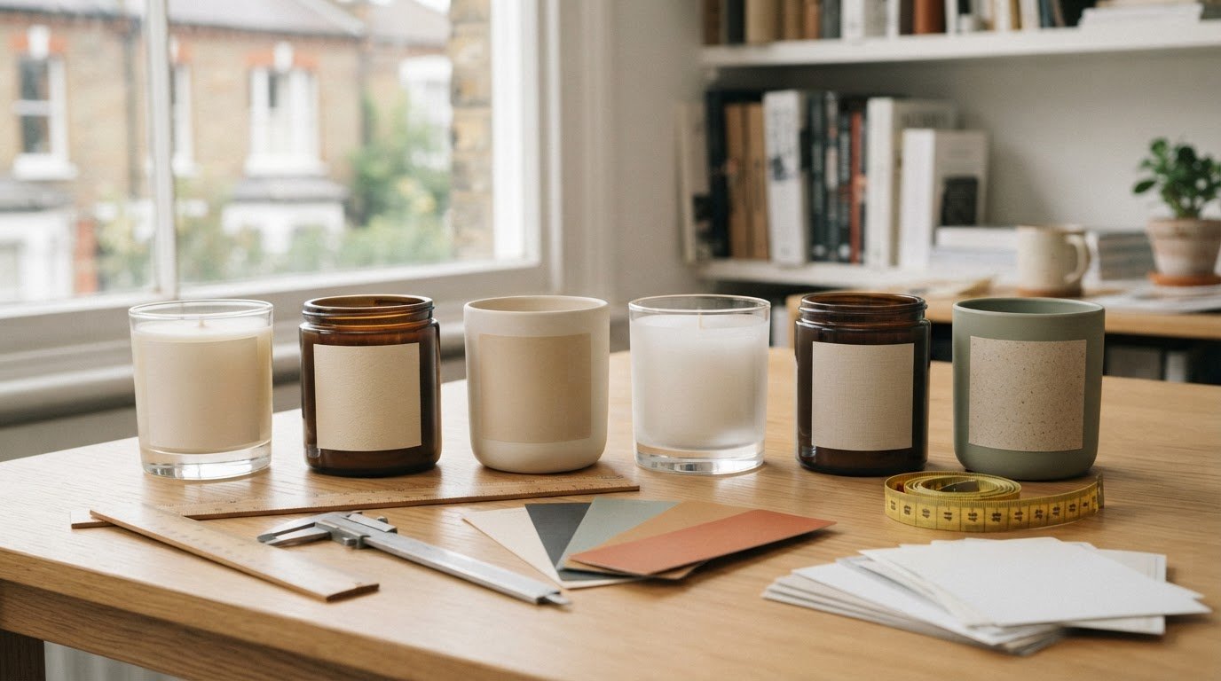 Custom Candle Labels UK: How to Choose the Right Labels for Your Brand