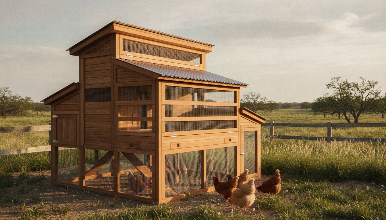 Custom Chicken Coops Texas: Handcrafted Housing for Your Backyard Flock