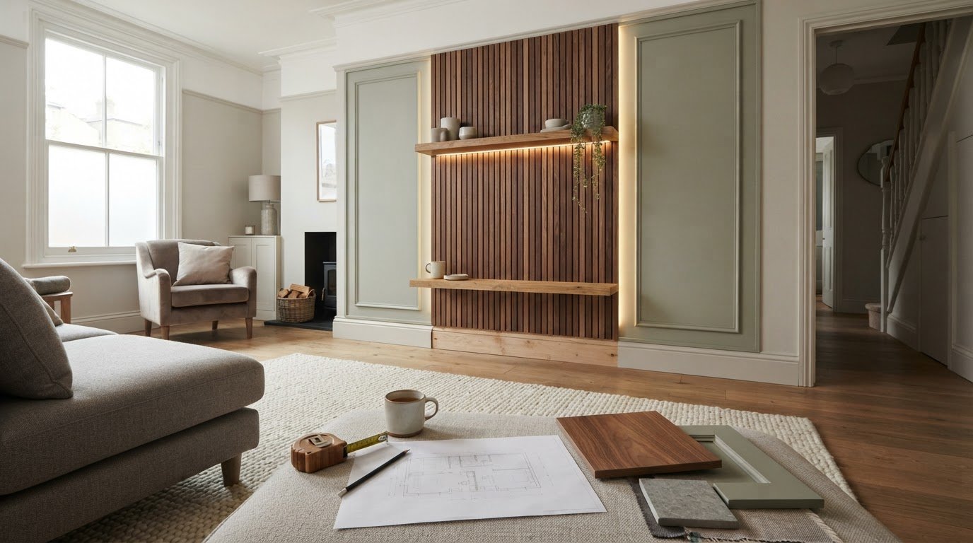 Custom feature wall costs in the UK