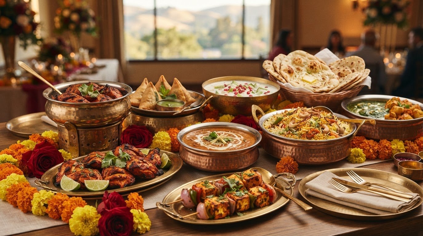 Custom Indian Catering Menus for Union City Weddings and Family Functions