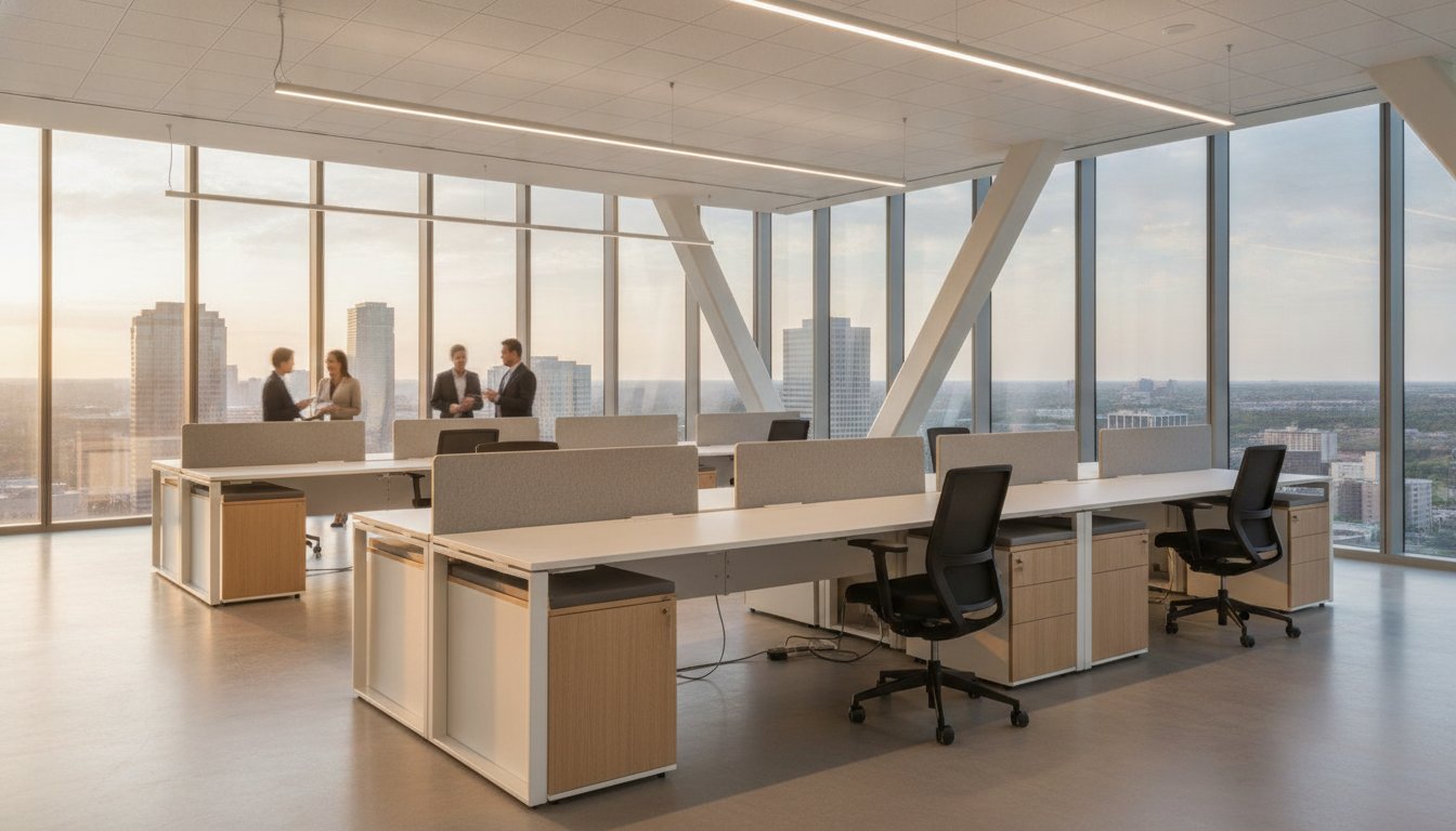 Custom Office Furniture in Houston TX: Designing for Productivity & ROI (2026)