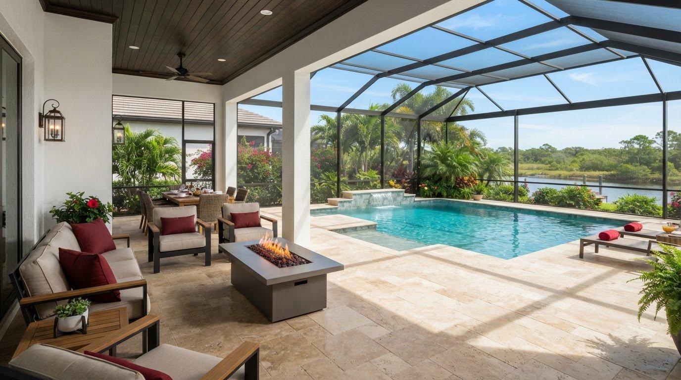 Custom Patio Design in Naples FL: Creating Your Ideal Outdoor Living Space