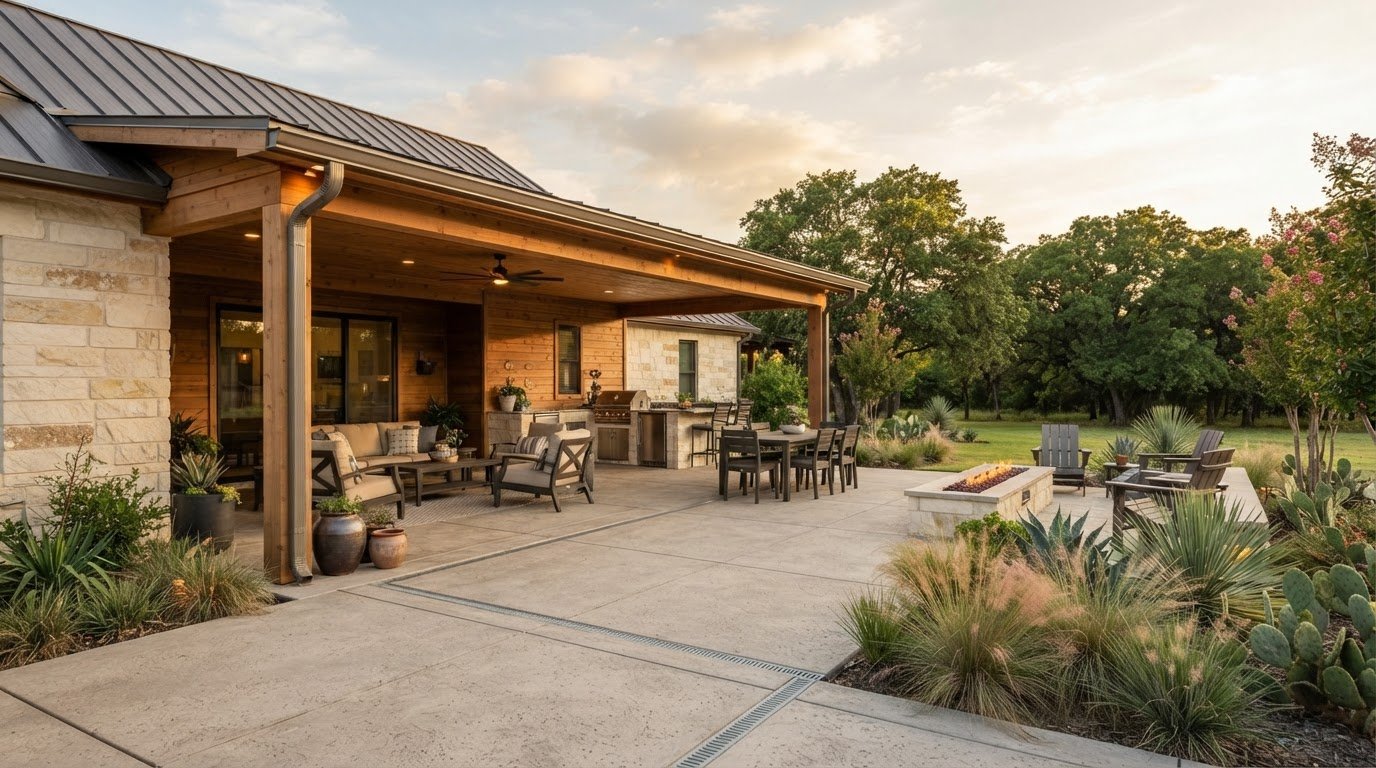Custom Patio Design: The Practical Texas Homeowner’s Planning Guide (2026)