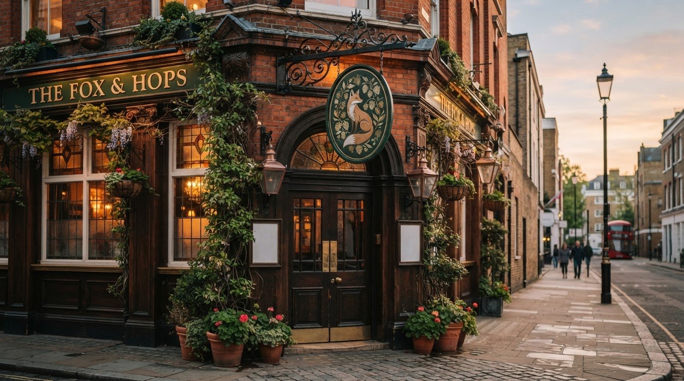 Custom Pub Sign Designs for London Pubs and Bars