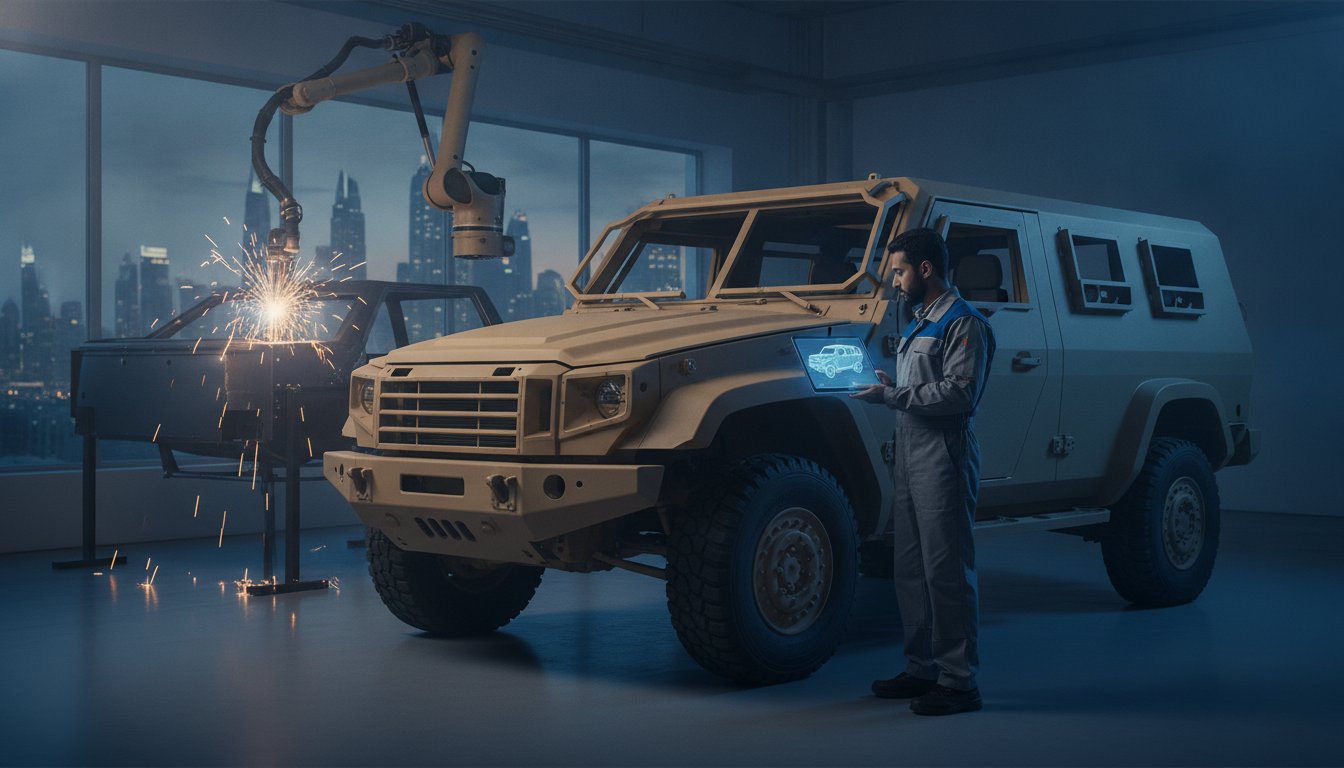 Custom Vehicle Body Fabrication in the UAE: Engineering Specialized Troop Carrier and Fleet Solutions