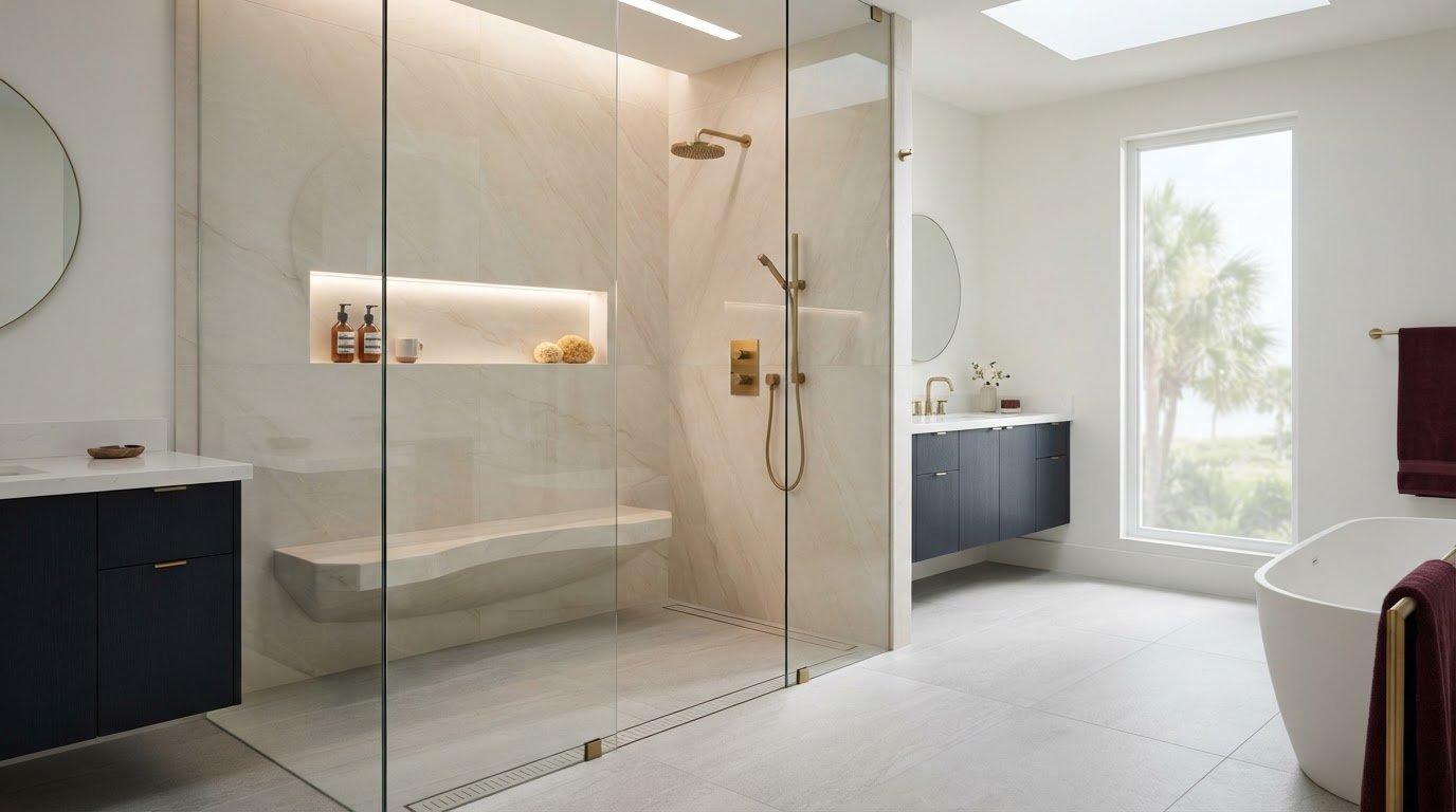 Custom Walk-In Shower Design: A Master Builder’s Guide to Luxury Bathrooms