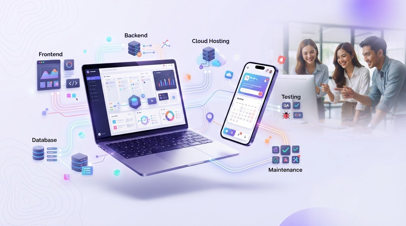 Custom Web App Development: Technologies and How It Works