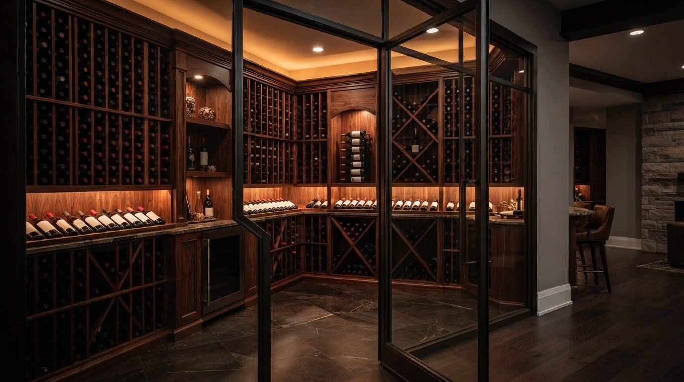 Custom Wine Room Builder: From First Ideas to a Finished Cellar