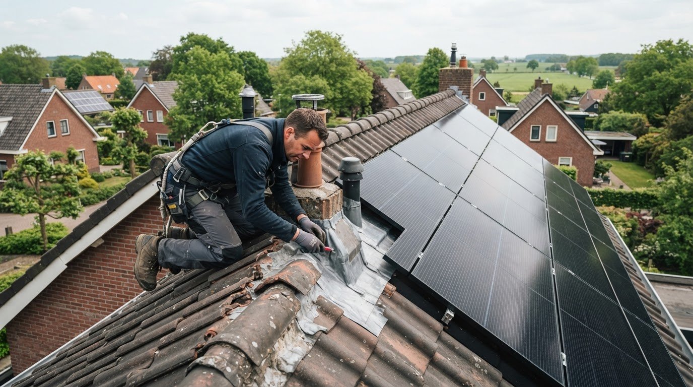 Dakinspectie voor zonnepanelen: waar let je op vóór en na plaatsing?