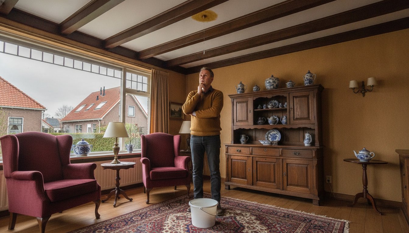 Daklekkage aan je plafond: een praktische checklist voor directe actie