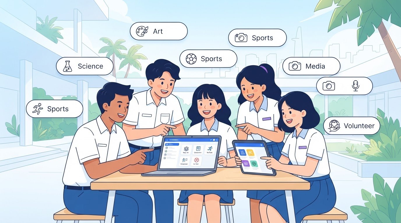 Danh sách câu lạc bộ trường cấp 3: Cách tra cứu và chọn thông tin phù hợp