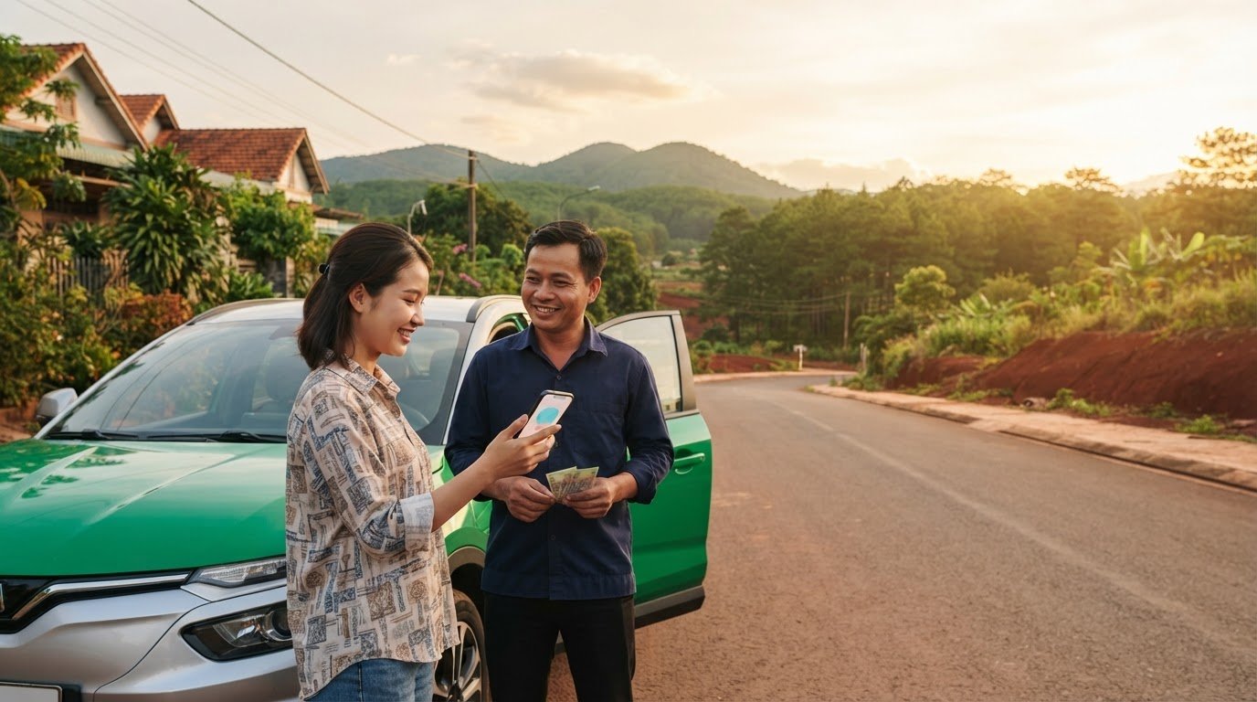 Đặt taxi tại Pleiku và chọn cách trả cước phù hợp