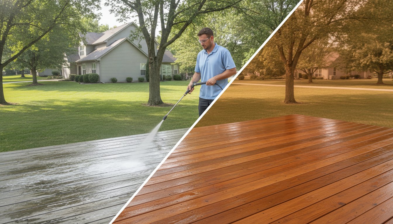 Deck Cleaning in Omaha: The Complete Guide to Wood Preservation (2026)