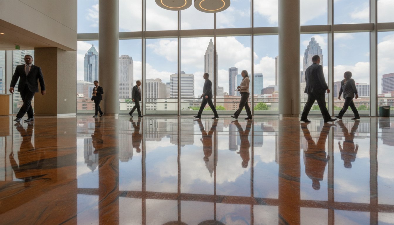 Decorative Concrete Staining for High-End Commercial Facilities