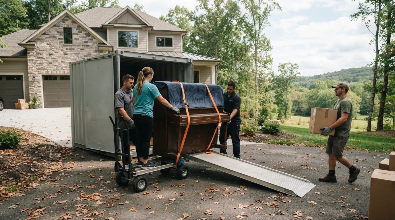 Dedicated Heavy Item Movers or Generic PODS Labor in Haymarket