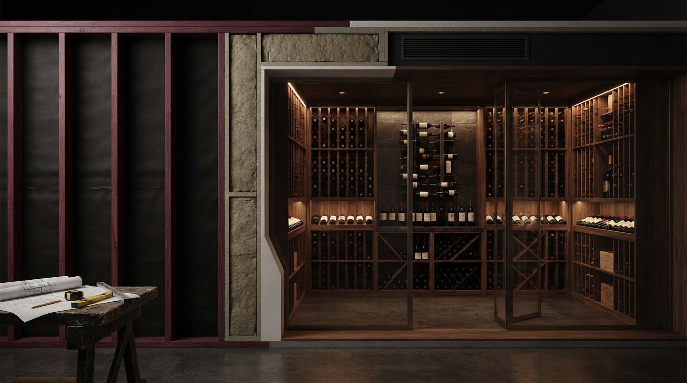 Dedicated Wine Room Construction: The Complete Step-by-Step Guide