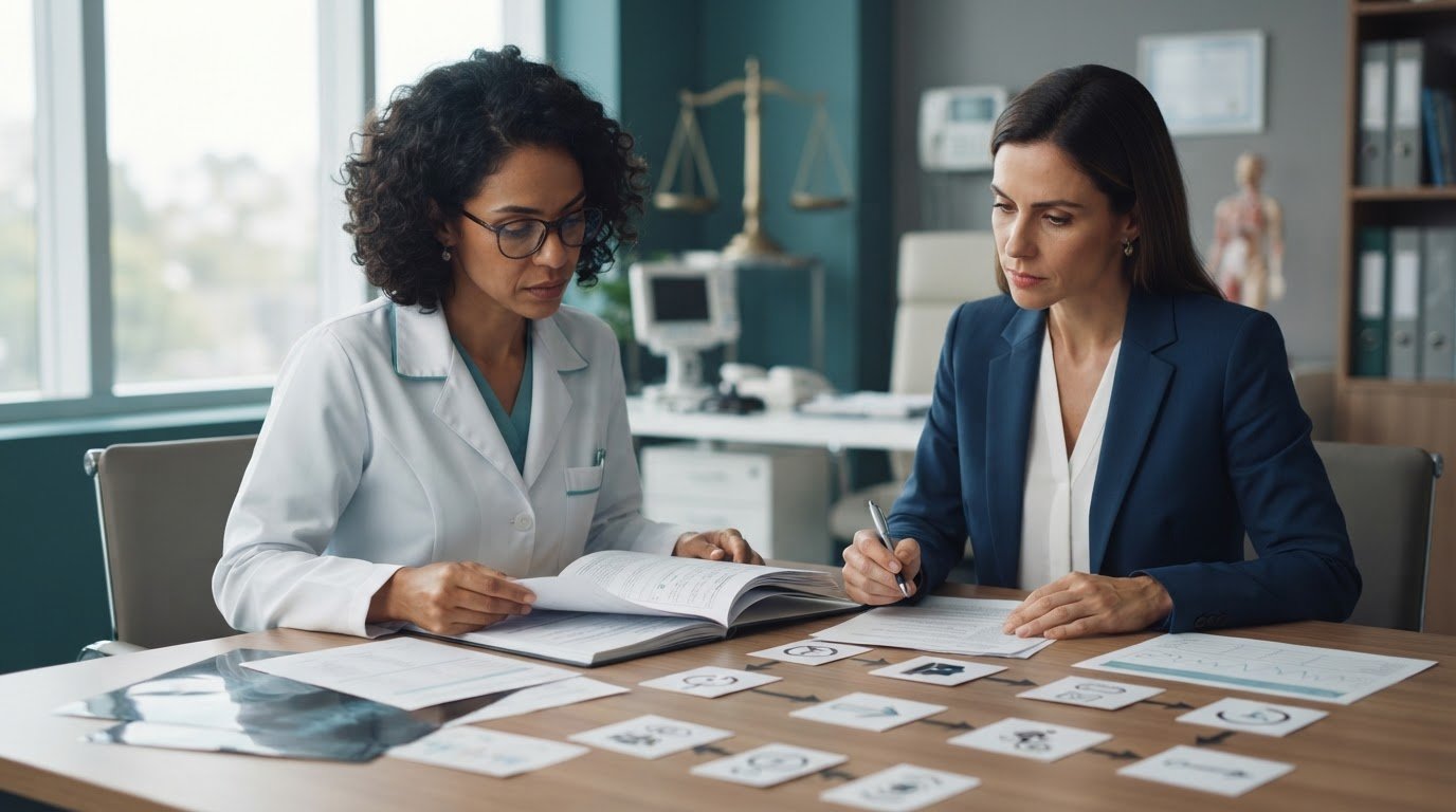 Defesa em processo de erro médico: etapas, provas e estratégia em 2026