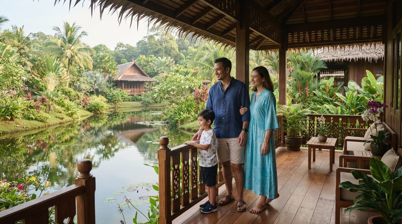 Deluxe Family for 3 Pax: A Quiet Stay for a Small Family