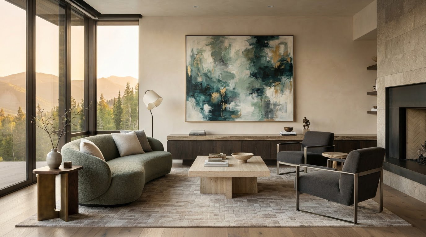 Designing a Home Around a Specific Art Piece with a Cohesive Feel