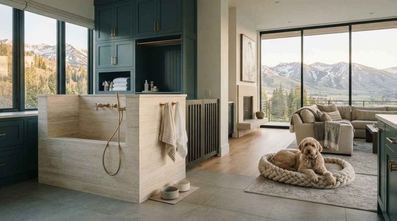 Designing for Pets in a Luxury Home with Stylish Features