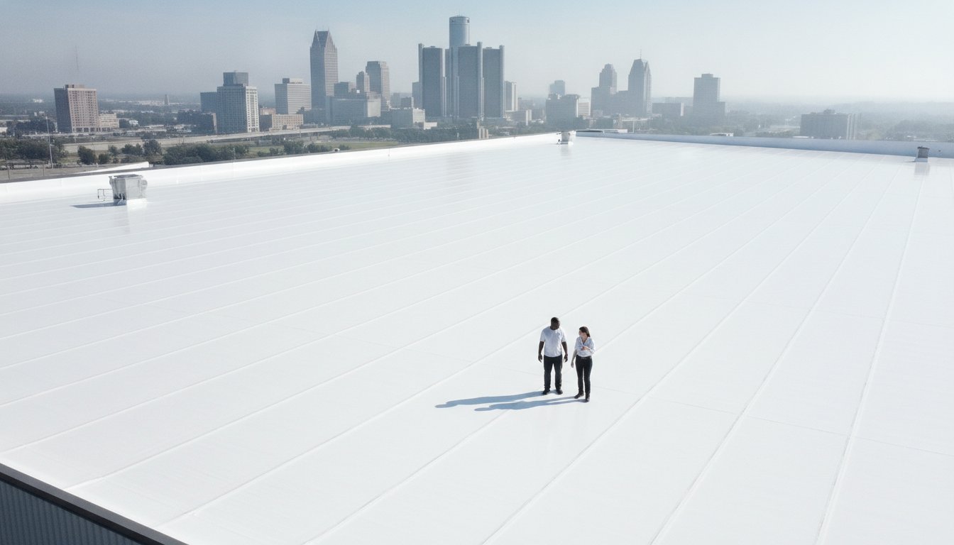 Detroit Commercial PVC Roofing: Durability Guide